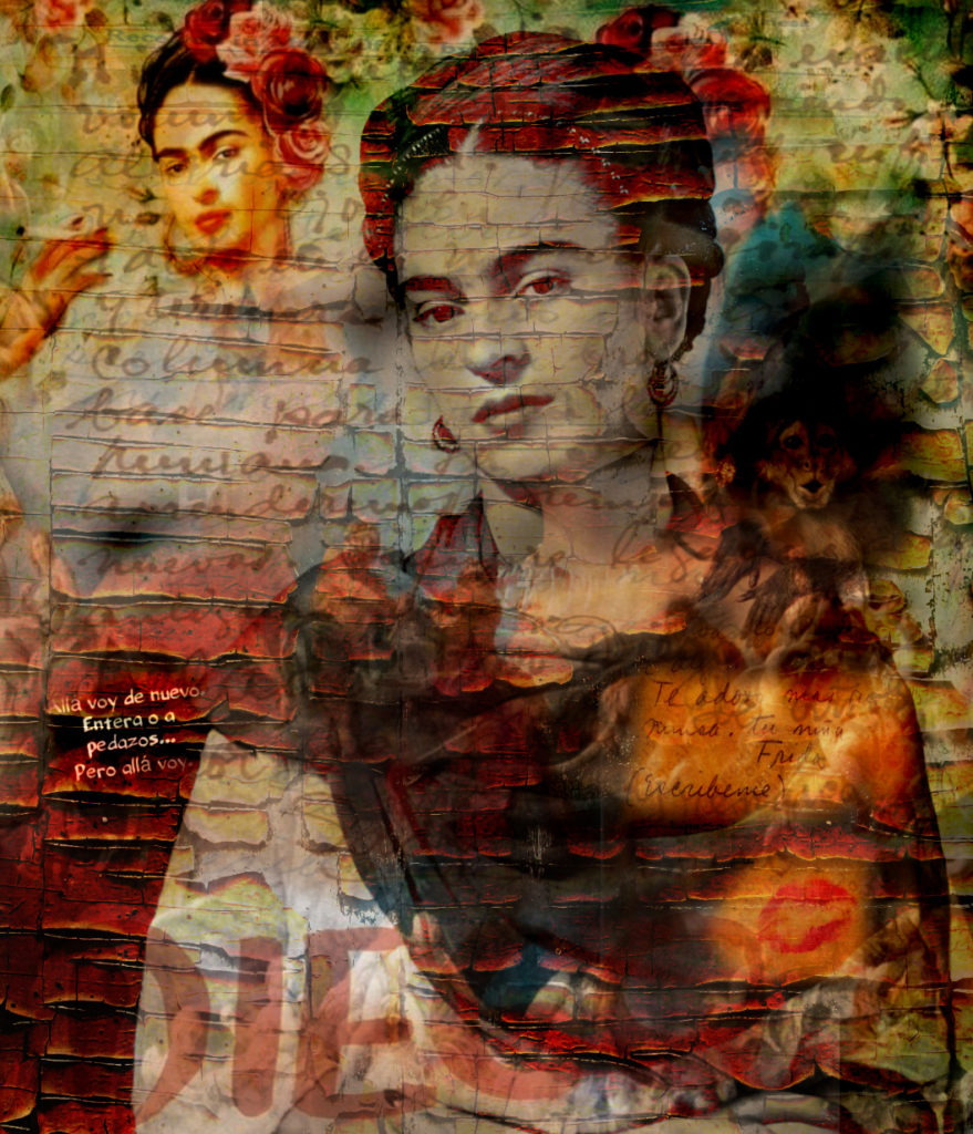 Frida Kahlo – Entera o a Pedazos III von Adelia Clavien
