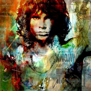 Jim Morrison_Doors_XVI von Adelia Clavien