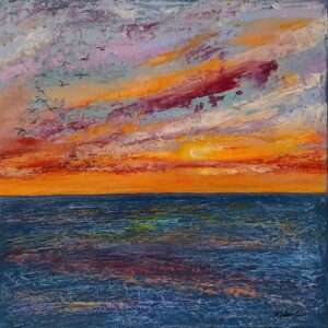 Sonnenuntergang von Olga Lobunets