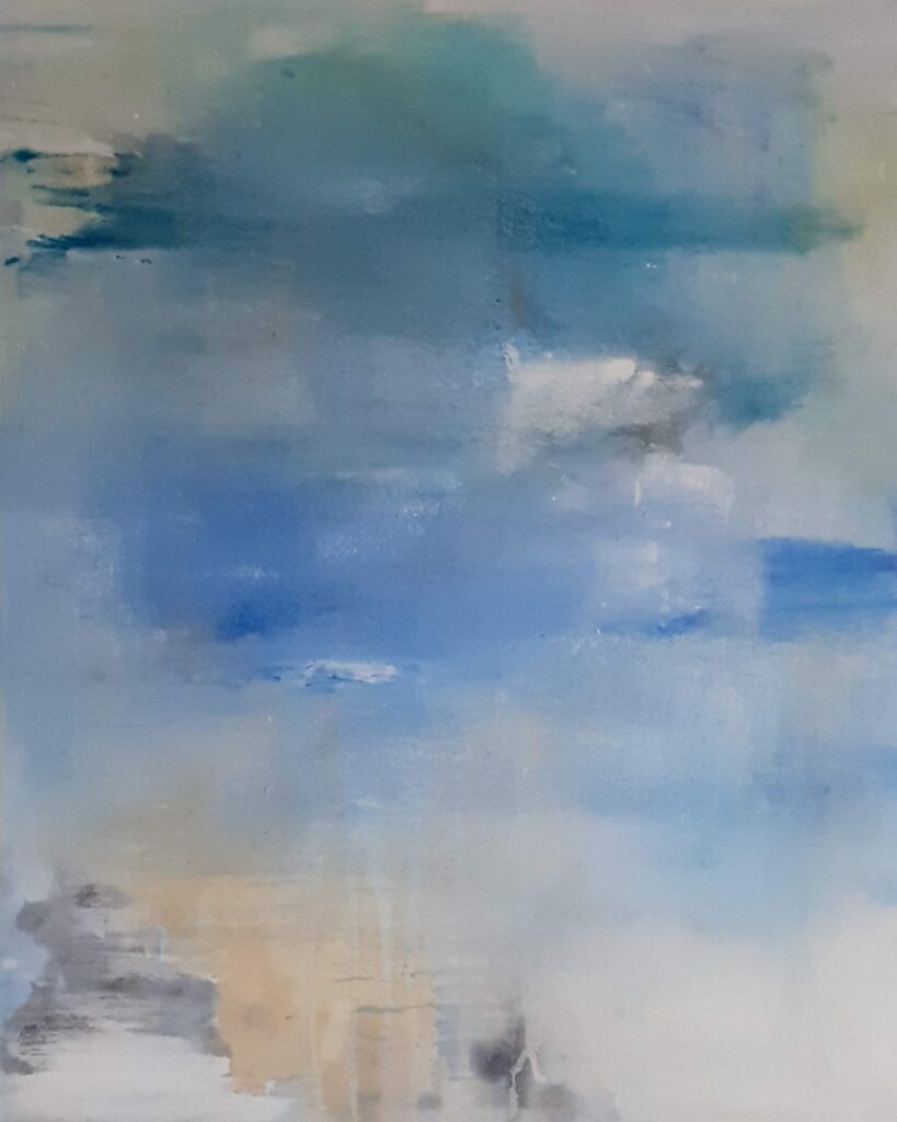 Nuage bleu von Sylvie Sahlmann