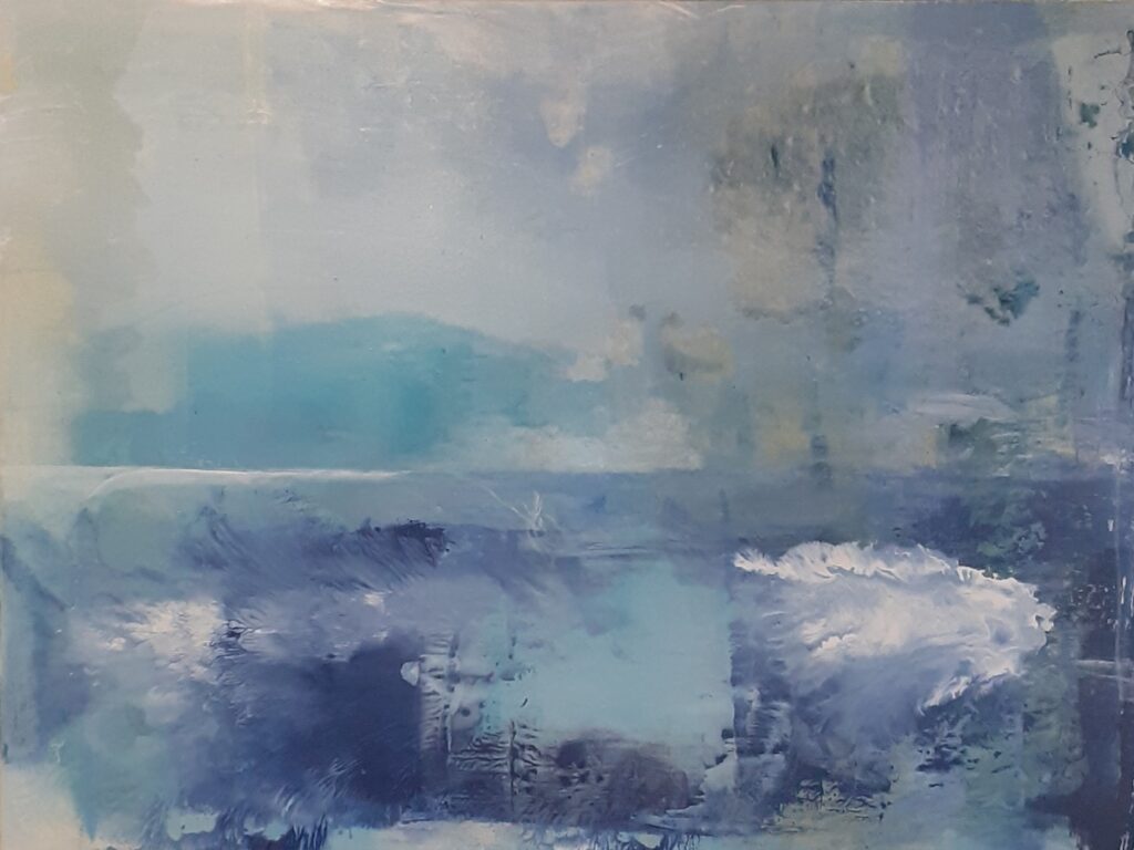 Tiefblau 1 von Sylvie Sahlmann