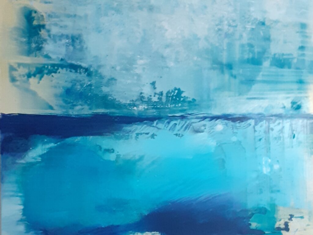 Tiefblau 2 von Sylvie Sahlmann