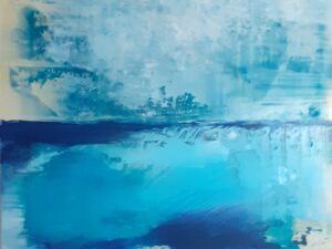 Tiefblau 2 von Sylvie Sahlmann