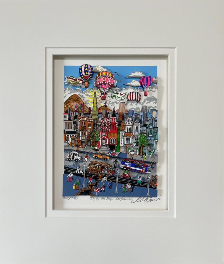 City by the Bay… San Francisco von Charles Fazzino