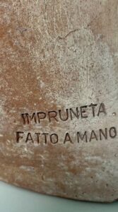 Weiblicher Büste aus Terrakotta von Impruneta (3)