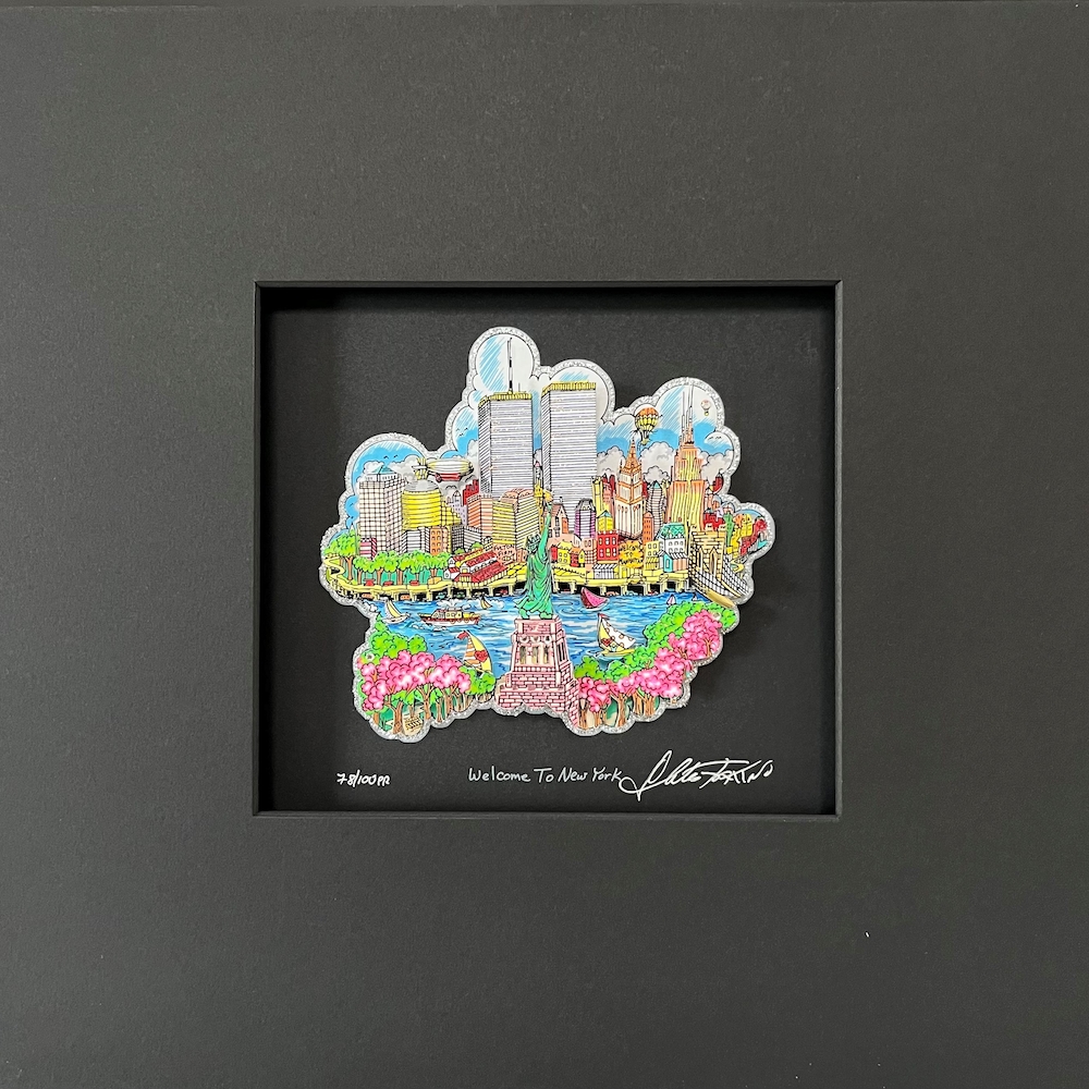 Welcome to New York von Charles Fazzino