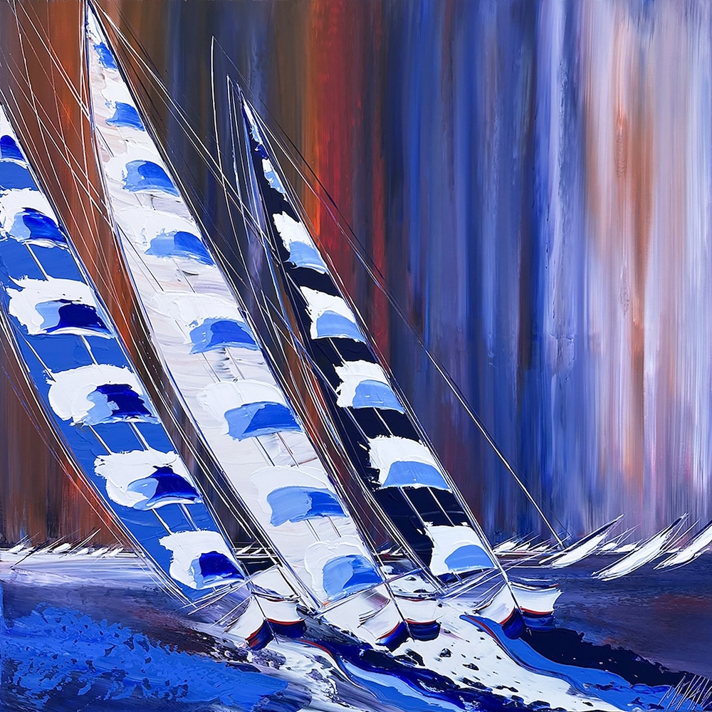 Les voiles bleues von Olivier Messas
