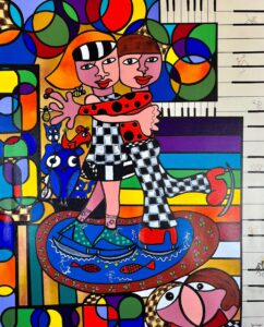 Verliebte auf dem Eis von Karine Brüger