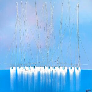 Les voiliers de l'ile-d'houat von Olivier Messas