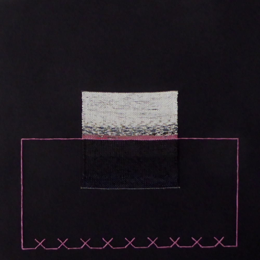 Dem Faden entlang (Pink) von Käthy Borer-Gut