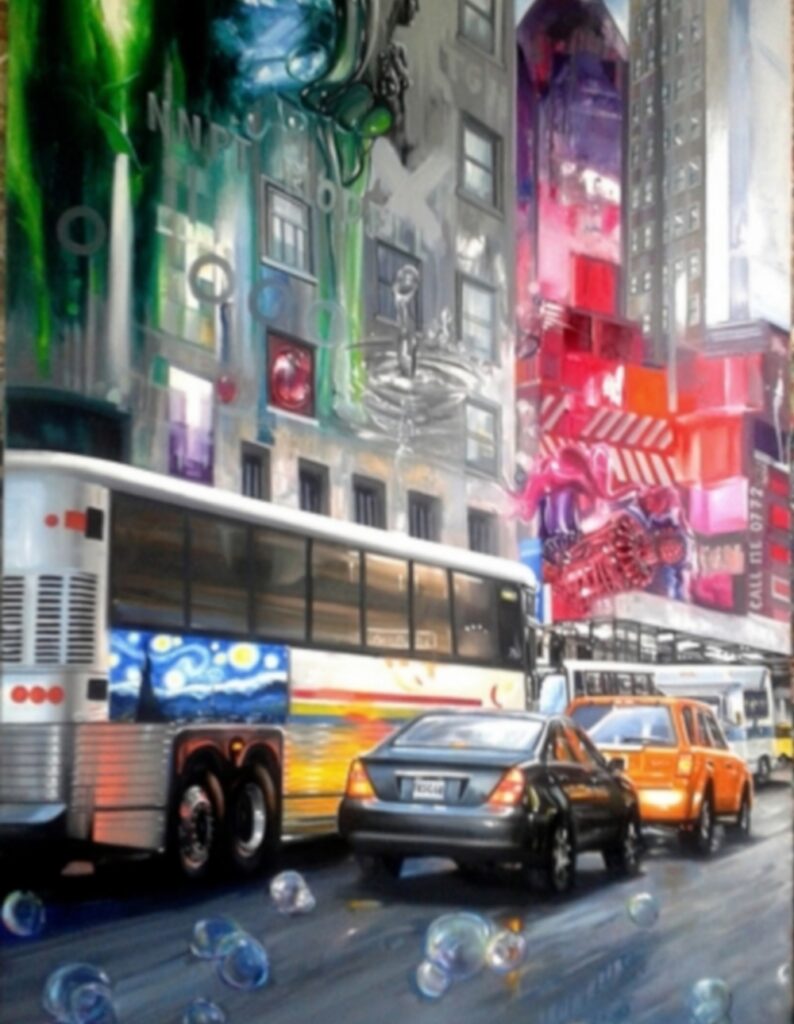 J'ai croisé PAPA et MAMAN dans la Mizzerla Rat Avenue von Christian Geiger