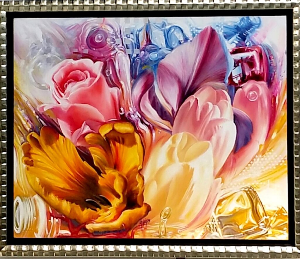 TIM Petit Papill'eau à la recherche de son Pinceau bleu von Christian Geiger