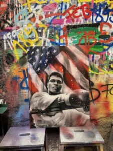 Boxer Ali von Andreas Burkhalter