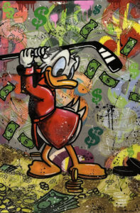 Dagobert Duck von Andreas Burkhalter