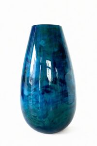 Vase blau 2 von Patrick Rapp