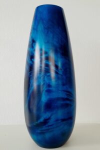 Bodenvase blau von Patrick Rapp