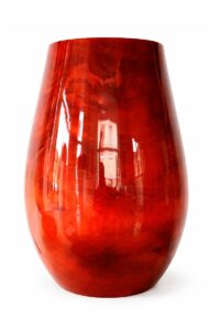 Bodenvase rot 1 von Patrick Rapp