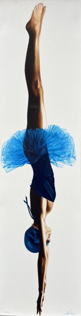 Blue Tutu von Adam Pete
