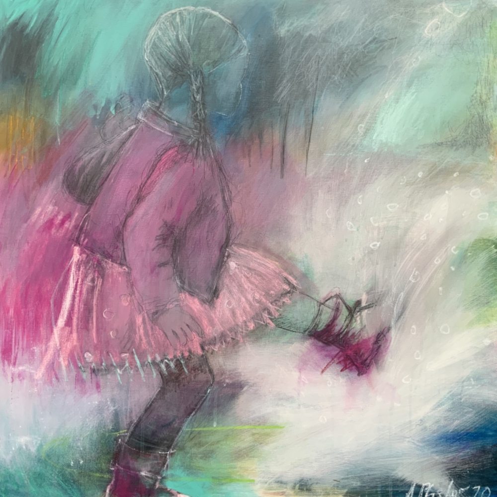 Die Pfütze von Annette Pfister