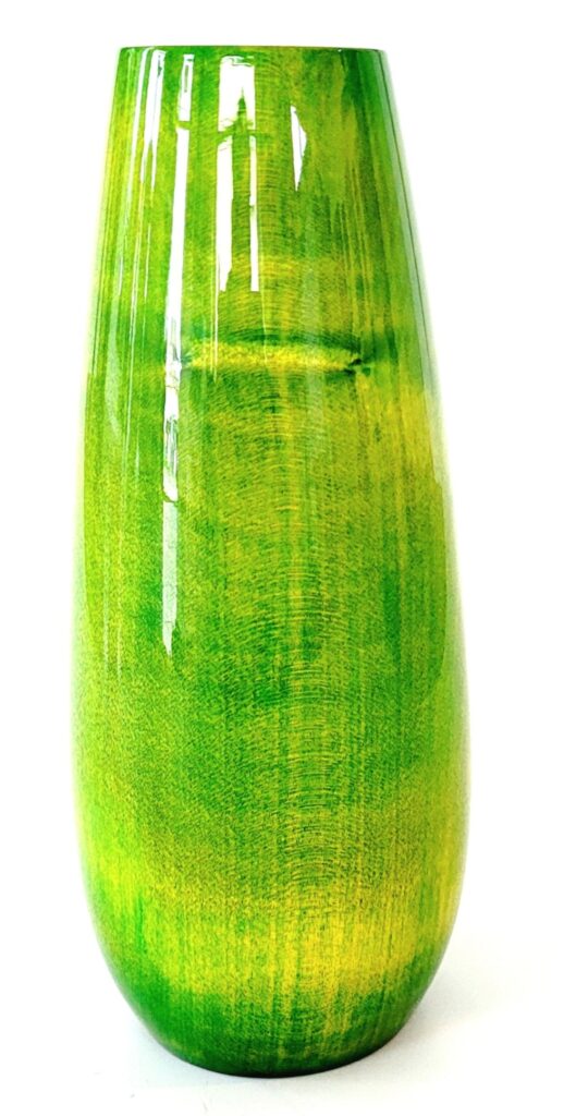 Vase Ahorn grün von Patrick Rapp