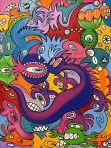 Dragon Doodletopia von Ronald (Rony) Reichmann