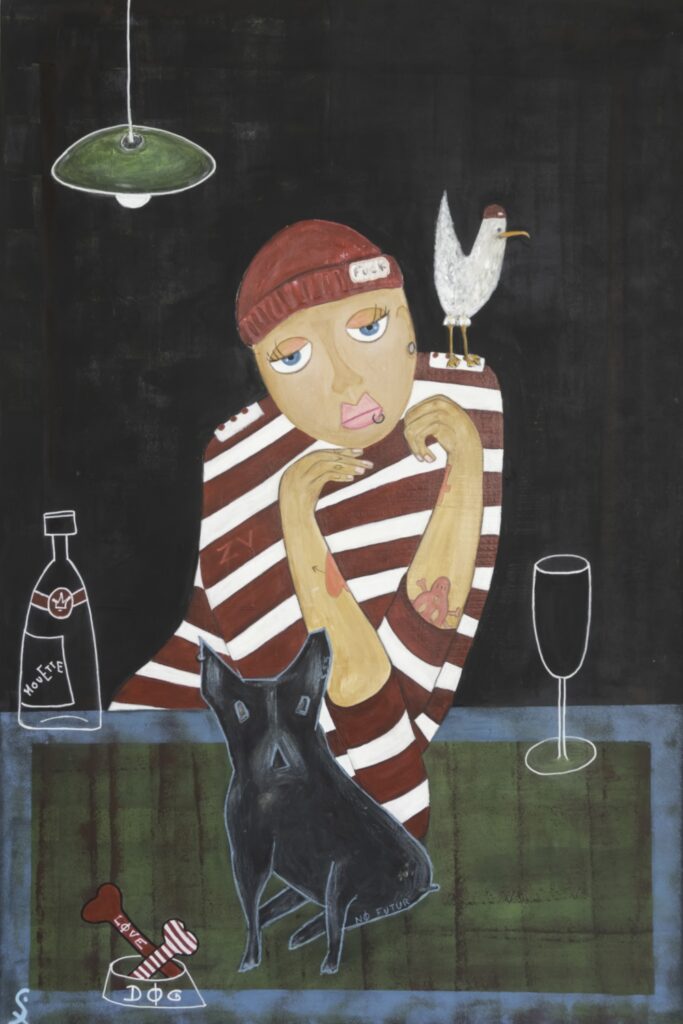 Magounette & Dog von Sophie Chevrier