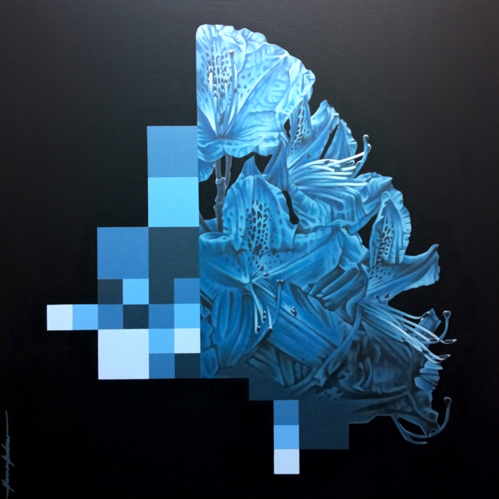 Blue von Hannes Bodmer