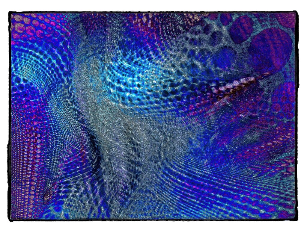 Lost in synapsis labyrinth - Homage to Yayoi Kusama von Thomas Dix