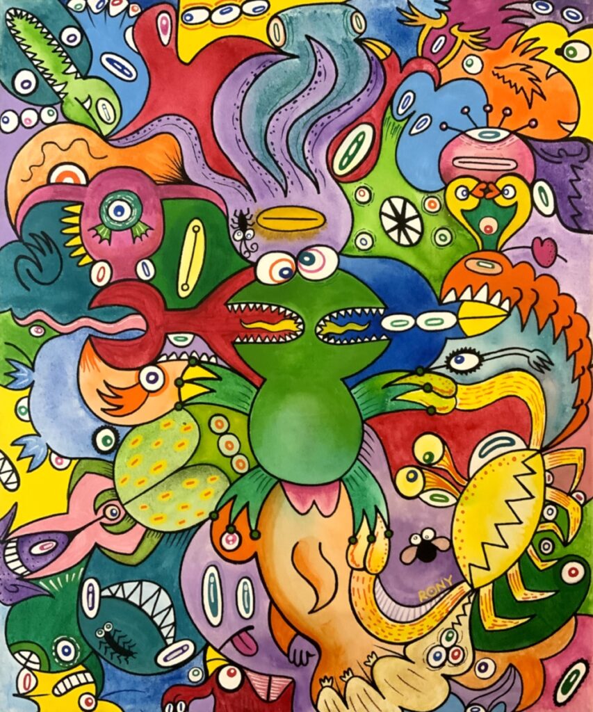 The-Frog-Croaks-Too-Much von Ronald (Rony) Reichmann