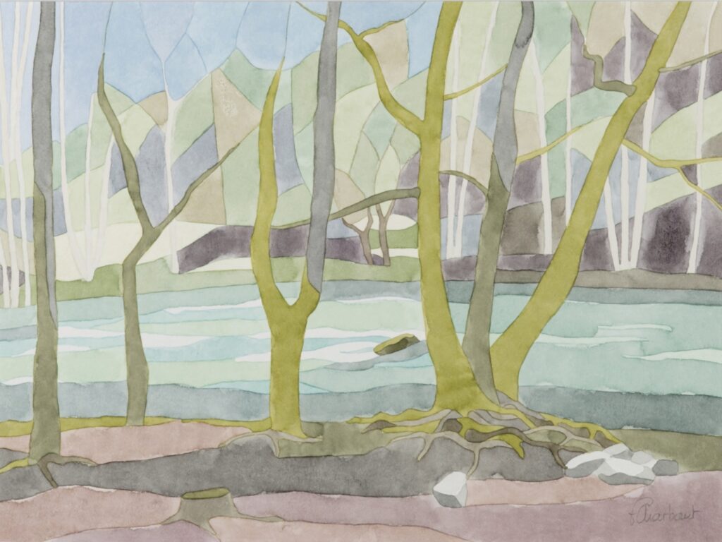 Aqua-La-riviere-immobile von Francoise Vetterli