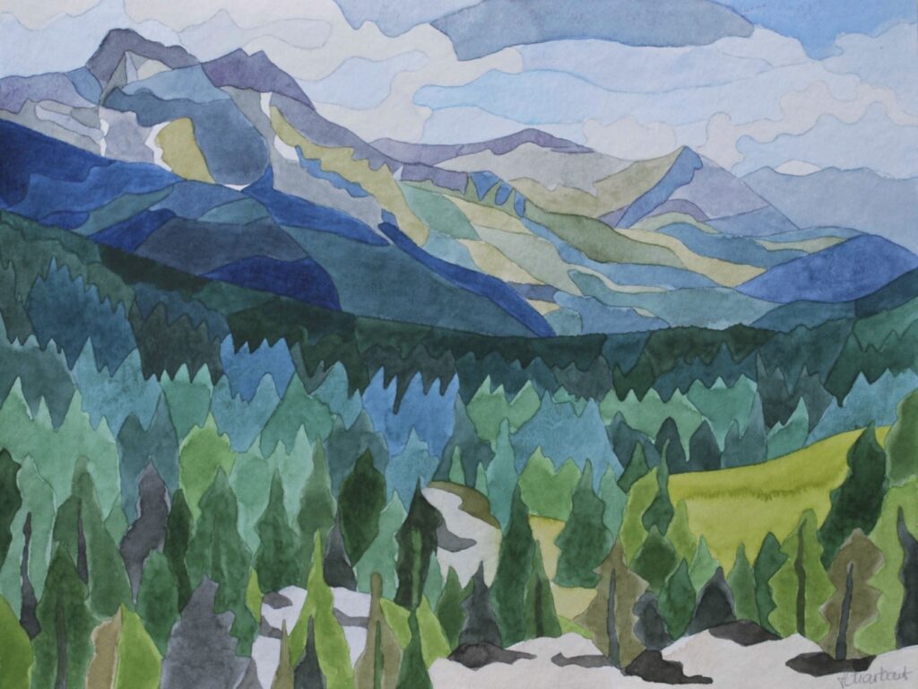 Aqua-Pays-sage von Francoise Vetterli
