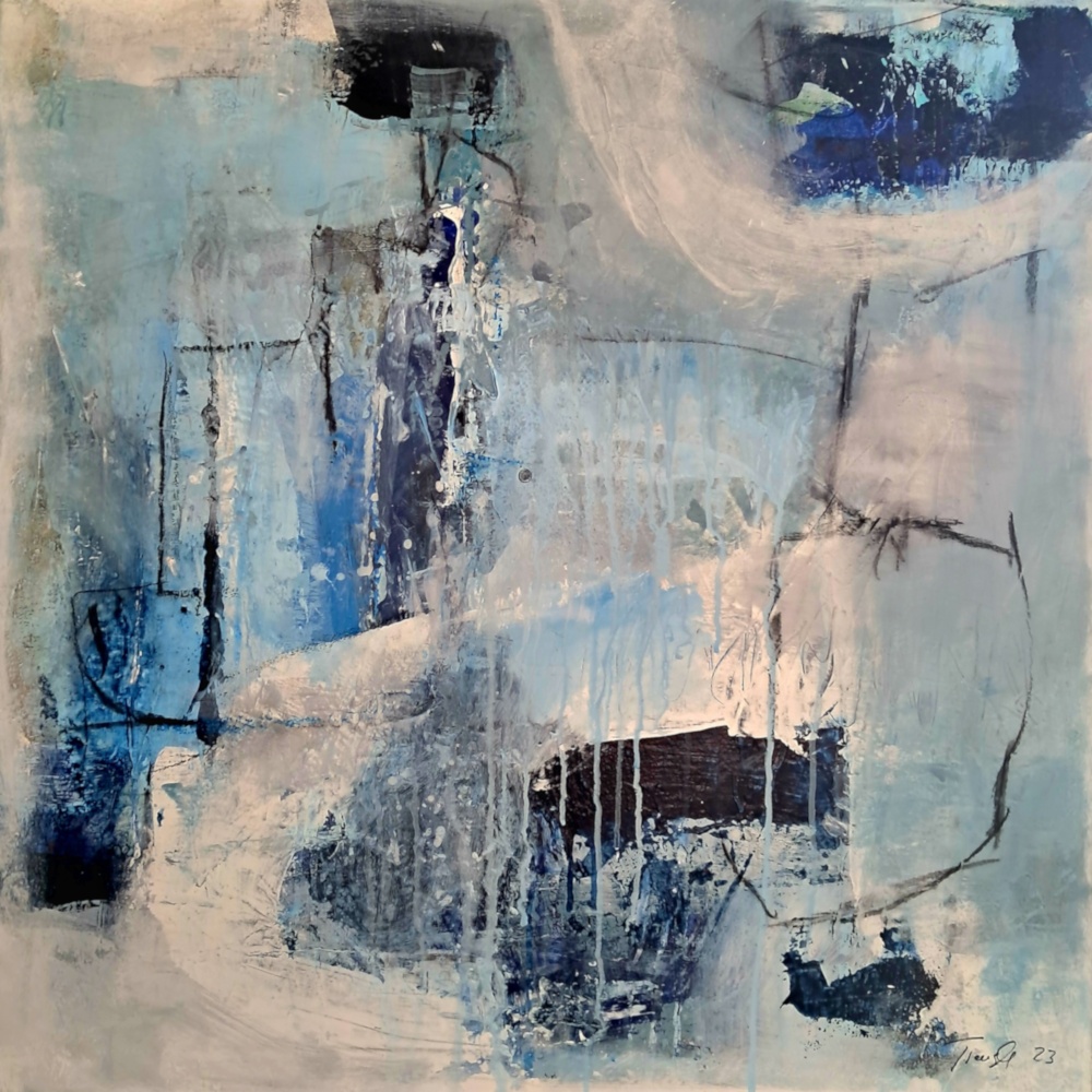 Blue Fantasie von Traude Schrade