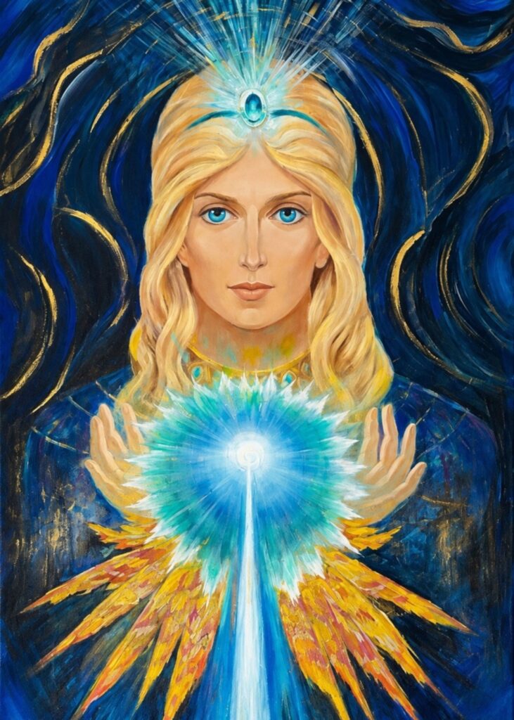 Archangel Gabriel von Olha Moskalets