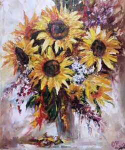 Sunflowers von Olha Moskalets